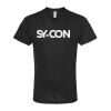 Unisex Poly-Rich V-Neck T-Shirt Thumbnail