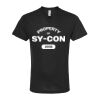 Unisex Poly-Rich V-Neck T-Shirt Thumbnail