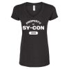 Women's Poly-Rich V-Neck T-Shirt Thumbnail